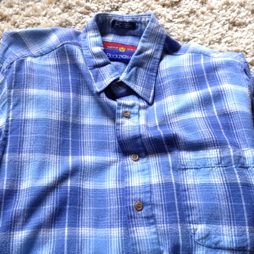 Vintage Buckingham men's flannel shirt